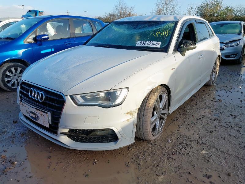 2013 AUDI A3 1.4 TFSI S LINE 5DR for sale at Copart BRISTOL
