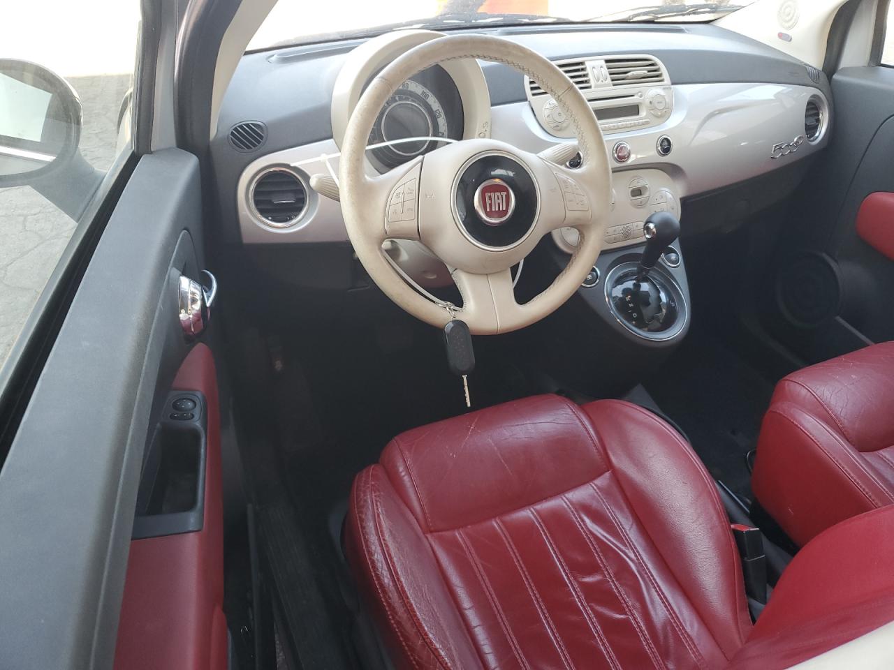 2013 Fiat 500 Lounge VIN: 3C3CFFER3DT718502 Lot: 92878855