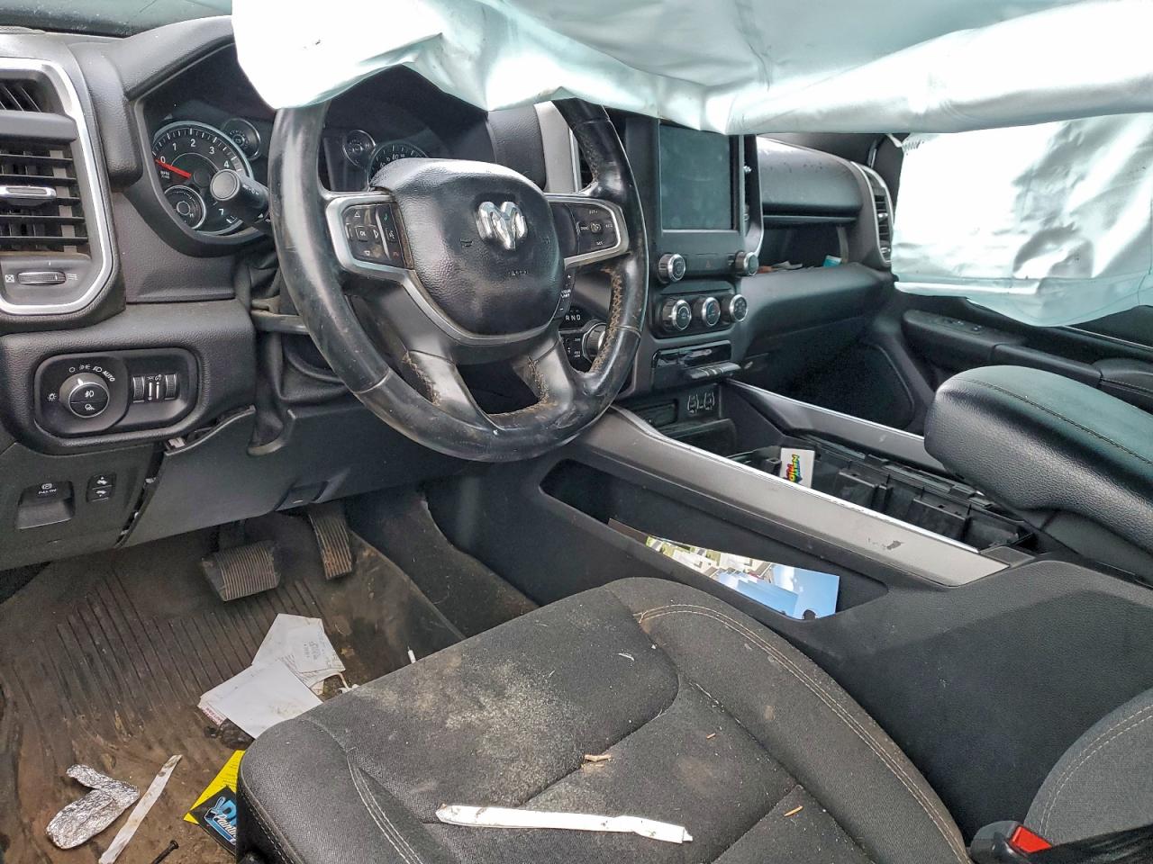 2019 Ram 1500 Big Horn/Lone Star VIN: 1C6SRFFT2KN663666 Lot: 93646075