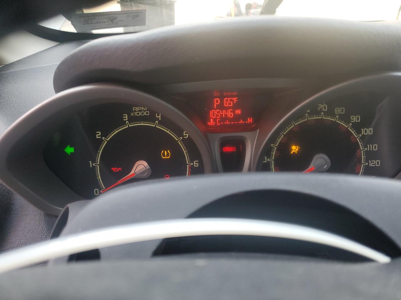 2013 Ford Fiesta Se VIN: 3FADP4BJ3DM176396 Lot: 92925065