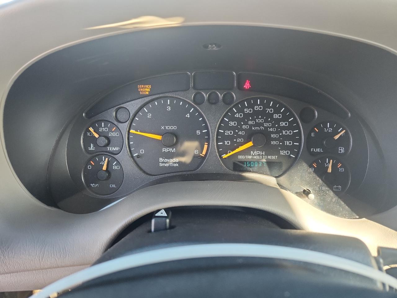 2000 Oldsmobile Bravada VIN: 1GHDT13W9Y2381162 Lot: 91849195