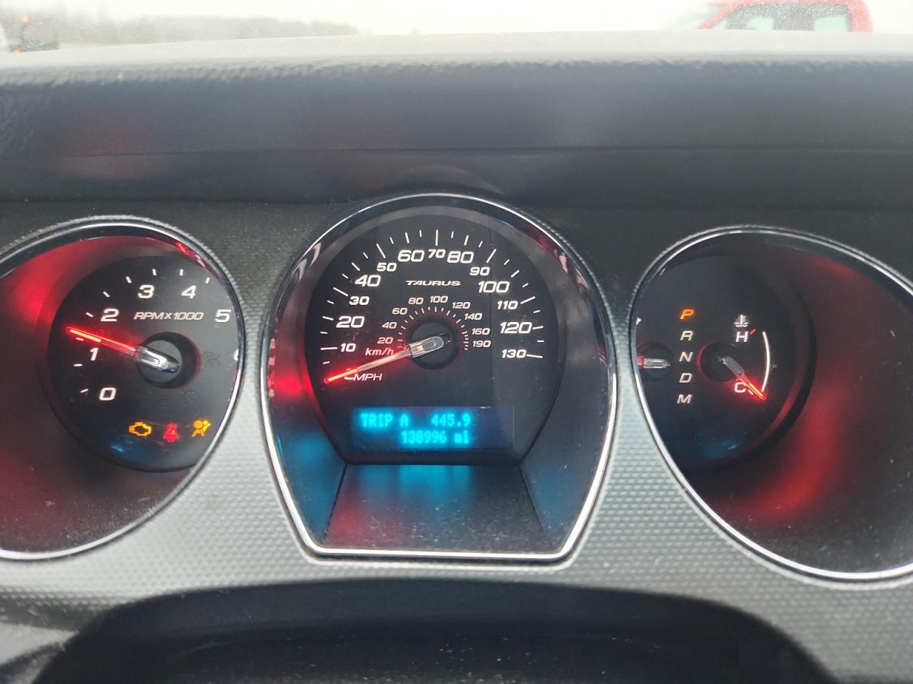 2012 Ford Taurus Sel VIN: 1FAHP2HW5CG124589 Lot: 93610245