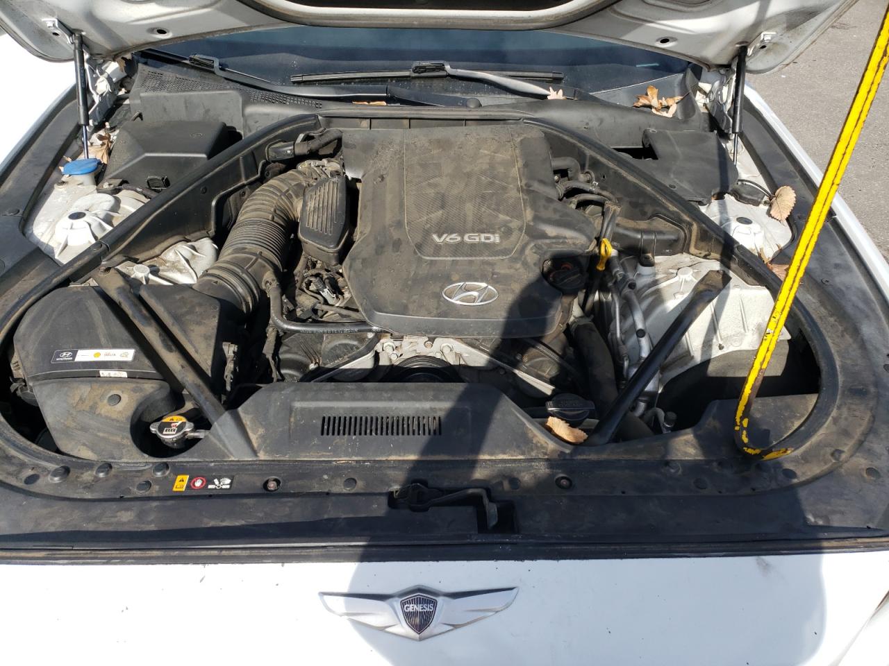 2016 Hyundai Genesis 3.8L VIN: KMHGN4JE0GU113317 Lot: 92731685