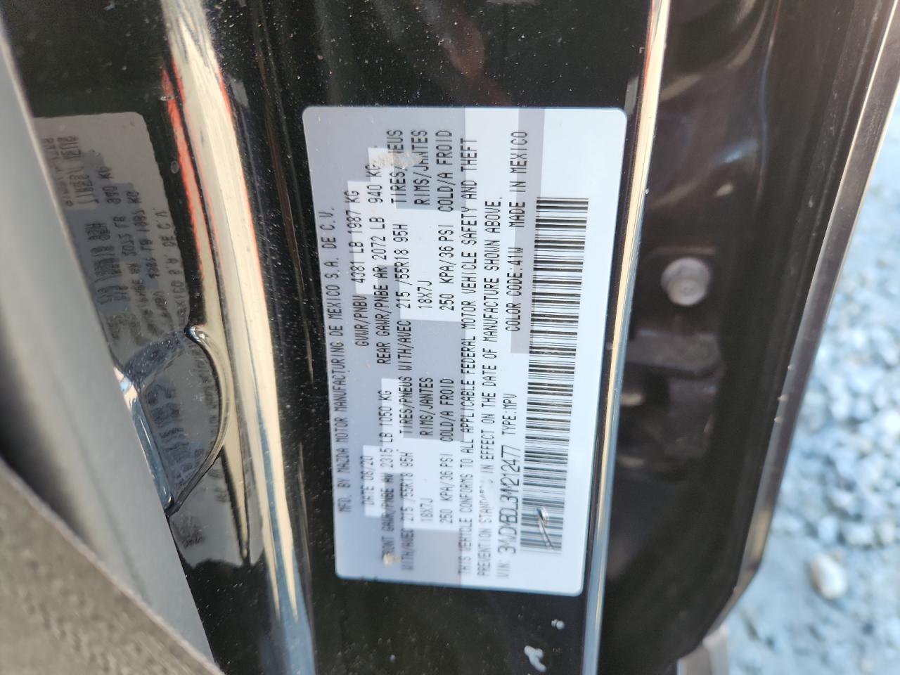 2021 Mazda Cx-30 Premium VIN: 3MVDMBDL3MM212477 Lot: 91360825