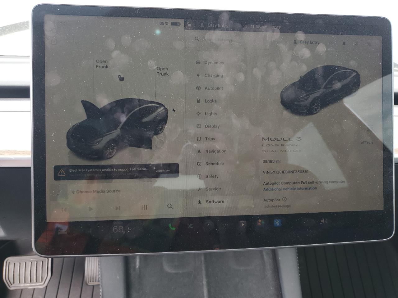 2022 Tesla Model 3 VIN: 5YJ3E1EB0NF350851 Lot: 91128515