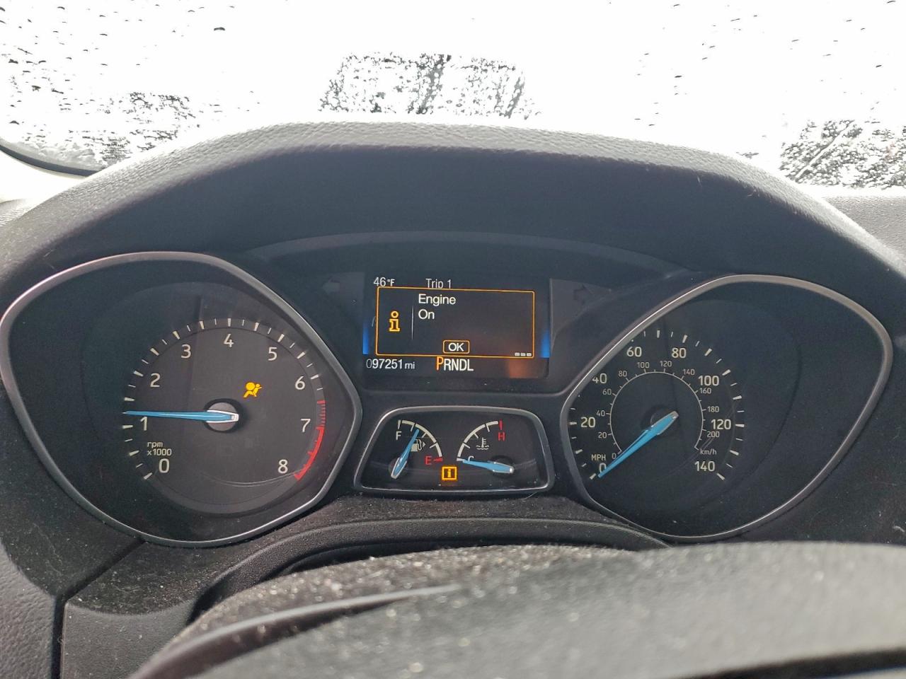 2017 Ford Focus Se VIN: 1FADP3K22HL247601 Lot: 93417755