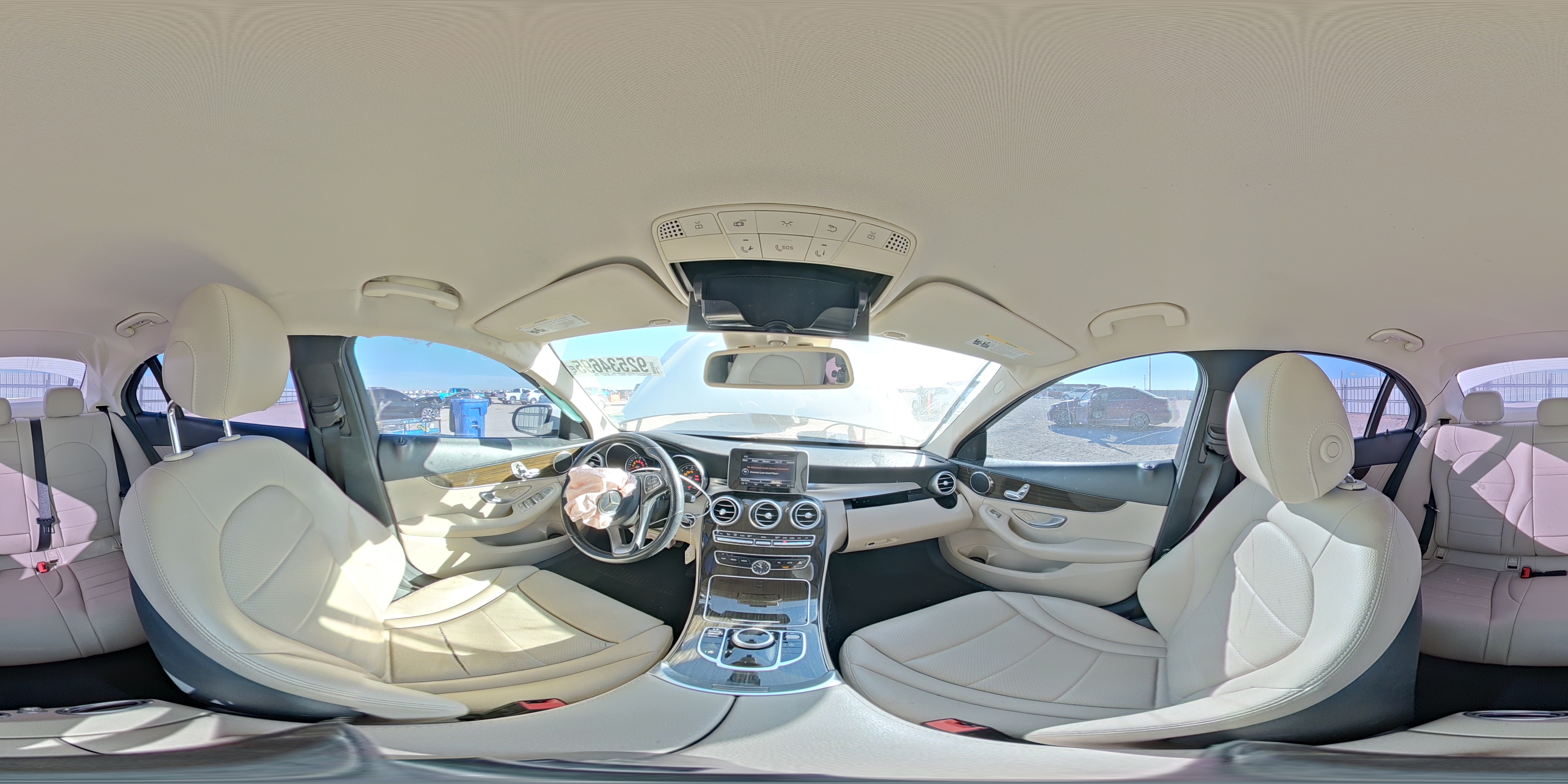 2017 Mercedes-Benz C 300 VIN: 55SWF4JB6HU189748 Lot: 92534695