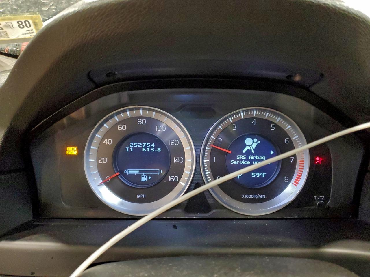 2013 Volvo Xc70 3.2 VIN: YV4940BZ4D1151802 Lot: 93914035