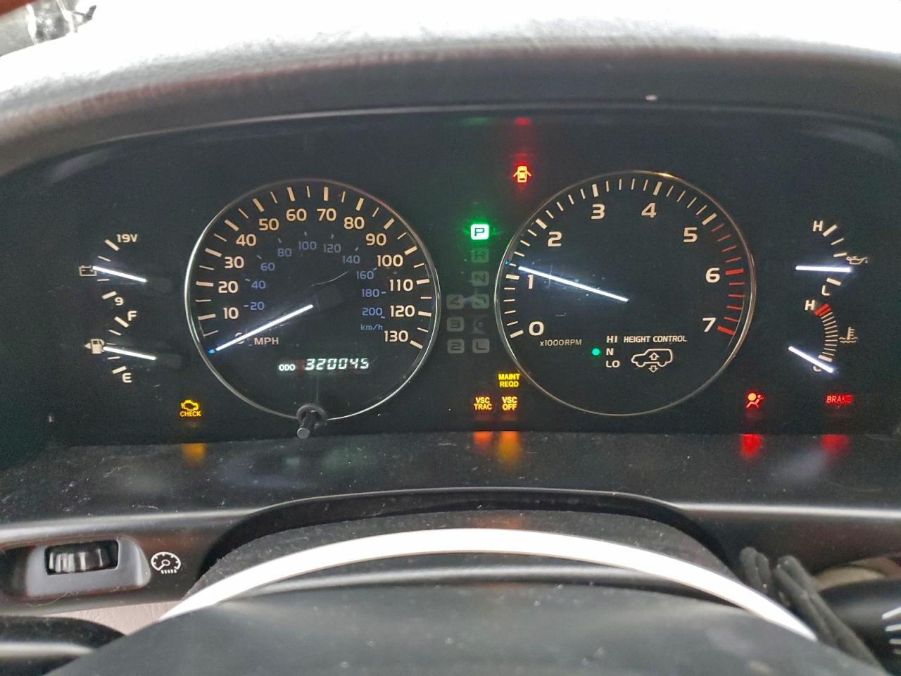 2003 Lexus Lx 470 VIN: JTJHT00W933525752 Lot: 92861455