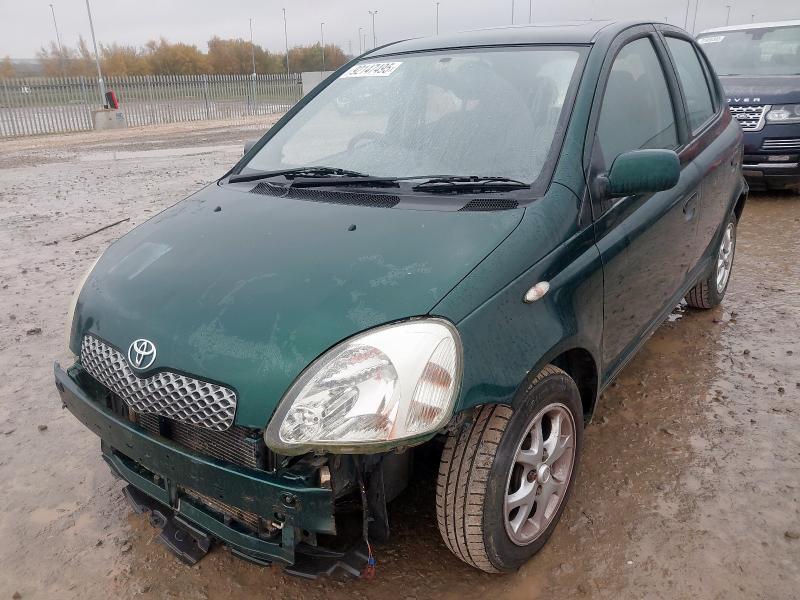 2003 TOYOTA YARIS 1.3 VVT-I T SPIRIT 5DR AUTO for sale at Copart CORBY