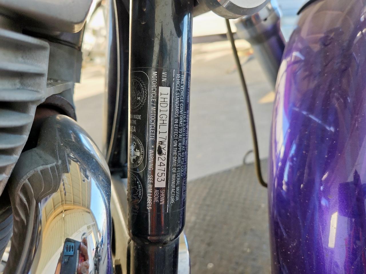 1998 Harley-Davidson Fxd VIN: 1HD1GHL17WY324753 Lot: 91902385