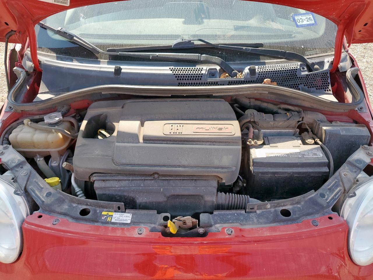 2017 Fiat 500 Pop VIN: 3C3CFFKR6HT671430 Lot: 93067835