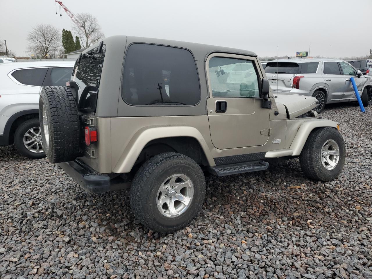 2003 Jeep Wrangler / Tj Sahara VIN: 1J4FA59S63P369086 Lot: 93018175