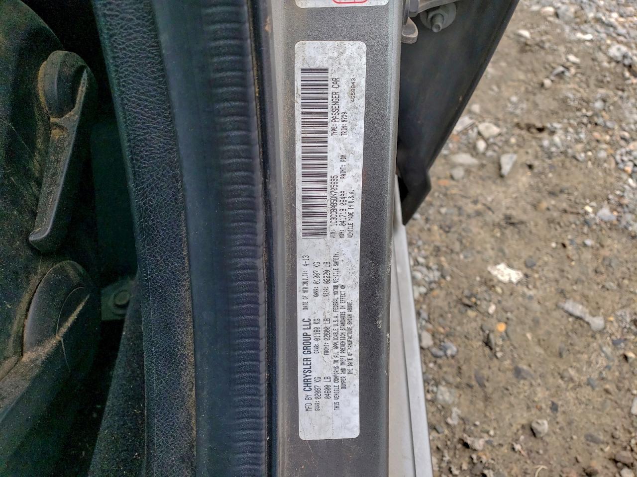 2013 Chrysler 200 Lx VIN: 1C3CCBAB5DN705695 Lot: 94169415