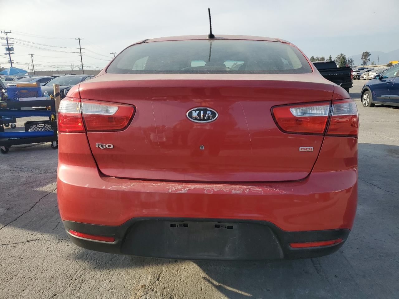 2013 Kia Rio Lx VIN: KNADM4A38D6118755 Lot: 90994605