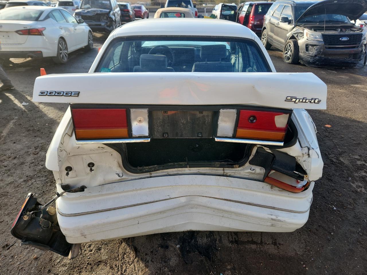 1991 Dodge Spirit VIN: 1B3XA4635MF524205 Lot: 93148015