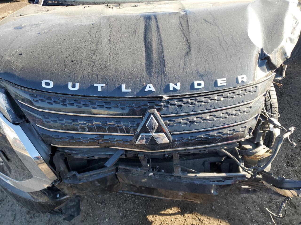 2022 Mitsubishi Outlander Sel VIN: JA4J4VA80NZ610696 Lot: 92410575