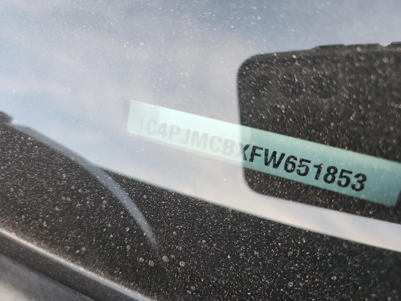 2015 Jeep Cherokee Latitude VIN: 1C4PJMCBXFW651853 Lot: 93488365