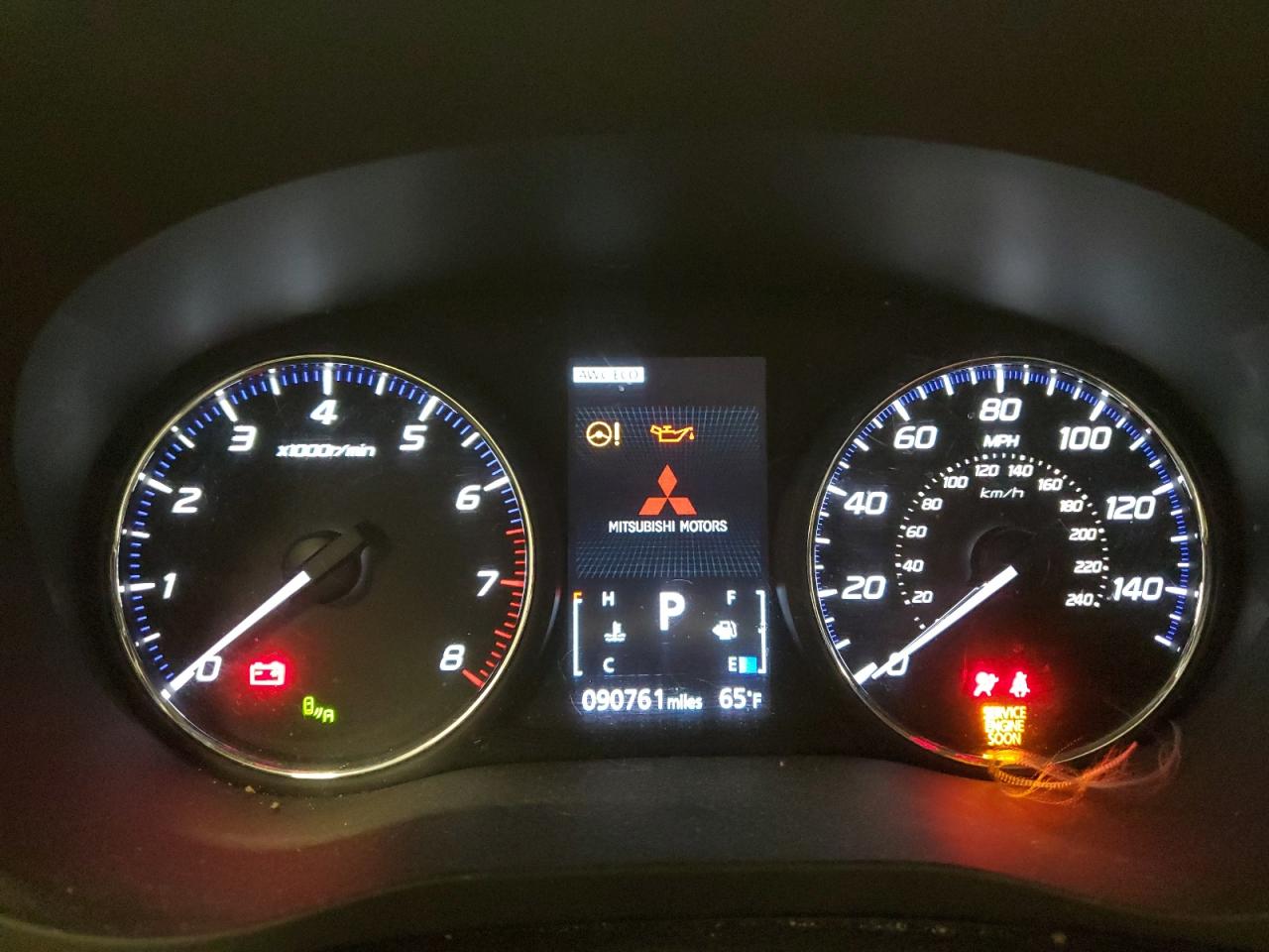 2019 Mitsubishi Outlander Se VIN: JA4AZ3A3XKZ041264 Lot: 92254145