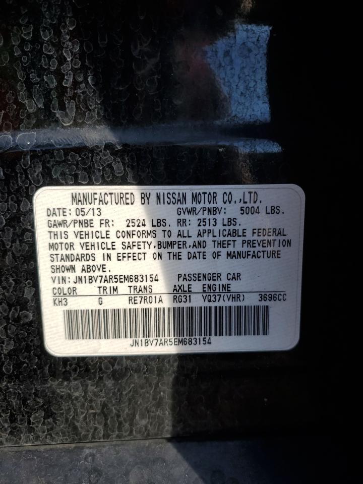 2014 Infiniti Q50 Base VIN: JN1BV7AR5EM683154 Lot: 92892695