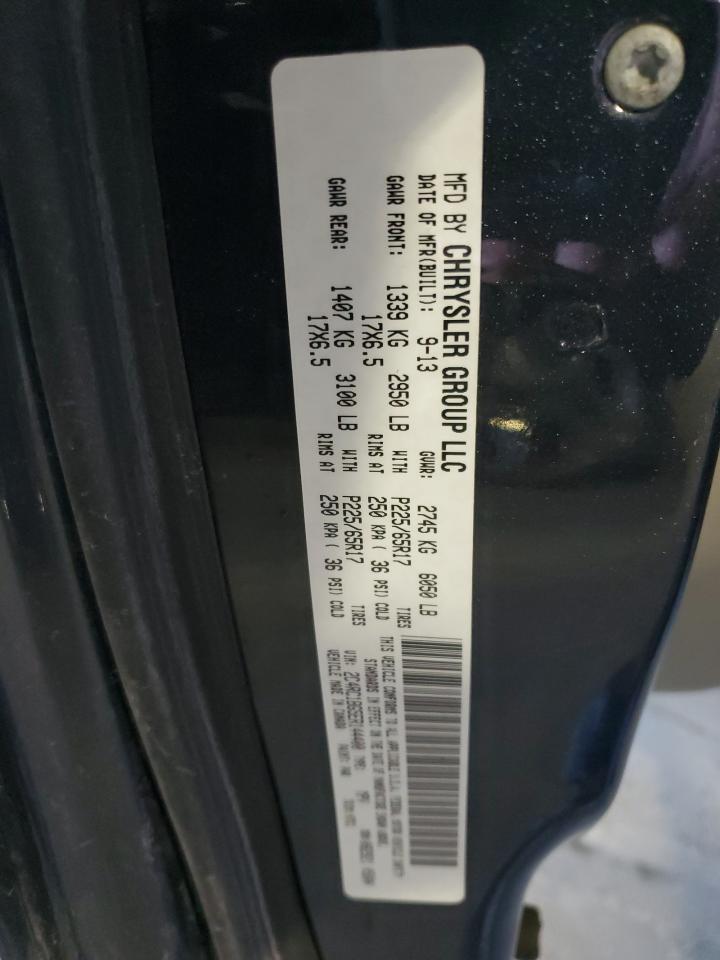 2014 Chrysler Town & Country Touring VIN: 2C4RC1BG5ER144400 Lot: 85956955