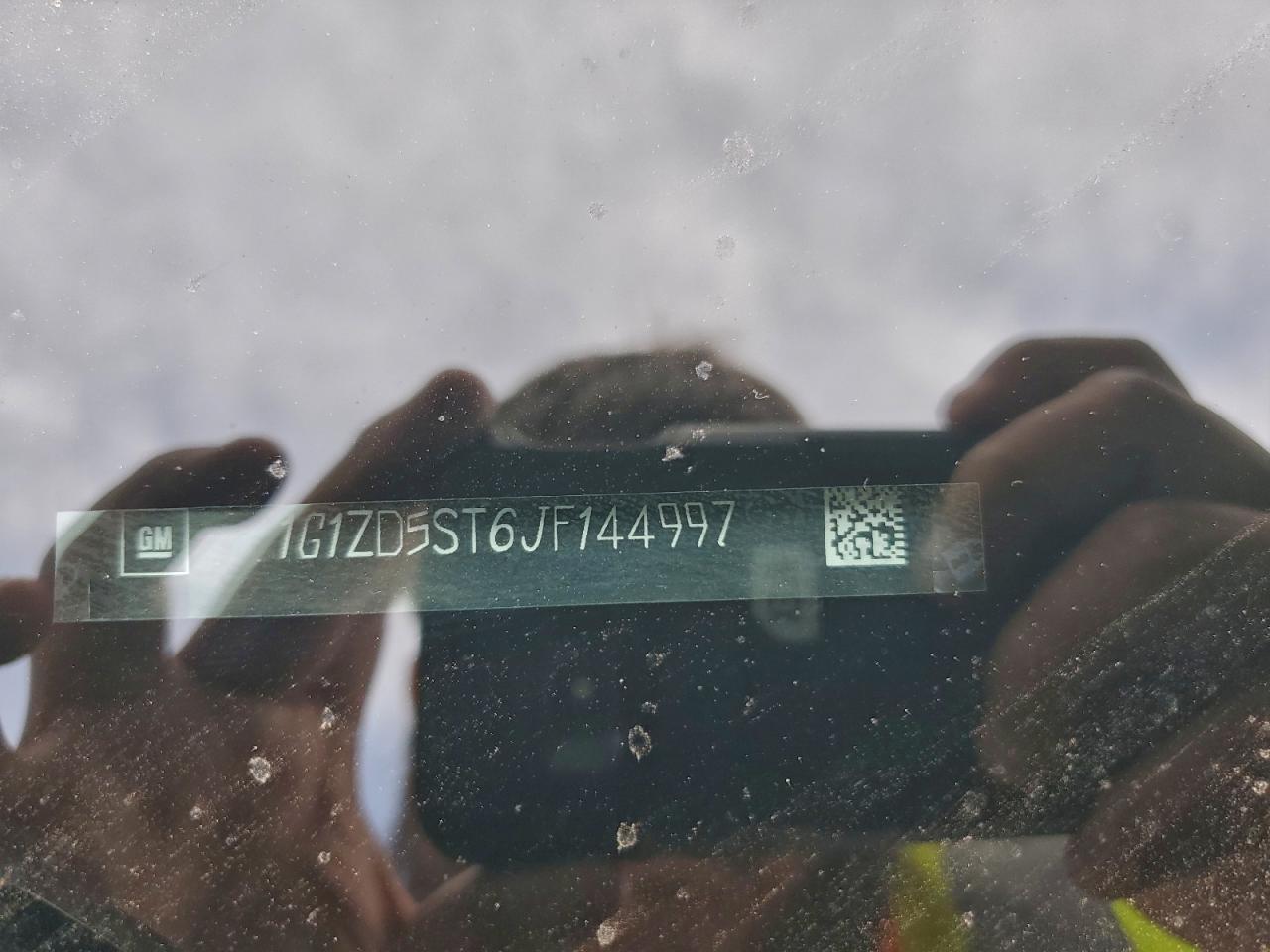 2018 Chevrolet Malibu Lt VIN: 1G1ZD5ST6JF144997 Lot: 94491895