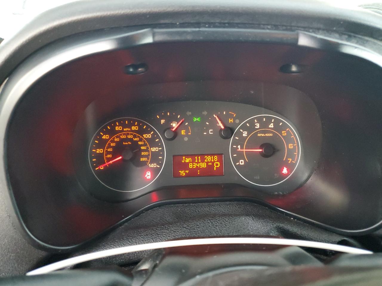 2018 Ram Promaster Utility / Service Van VIN: ZFBERFAB1J6L46784 Lot: 91985585