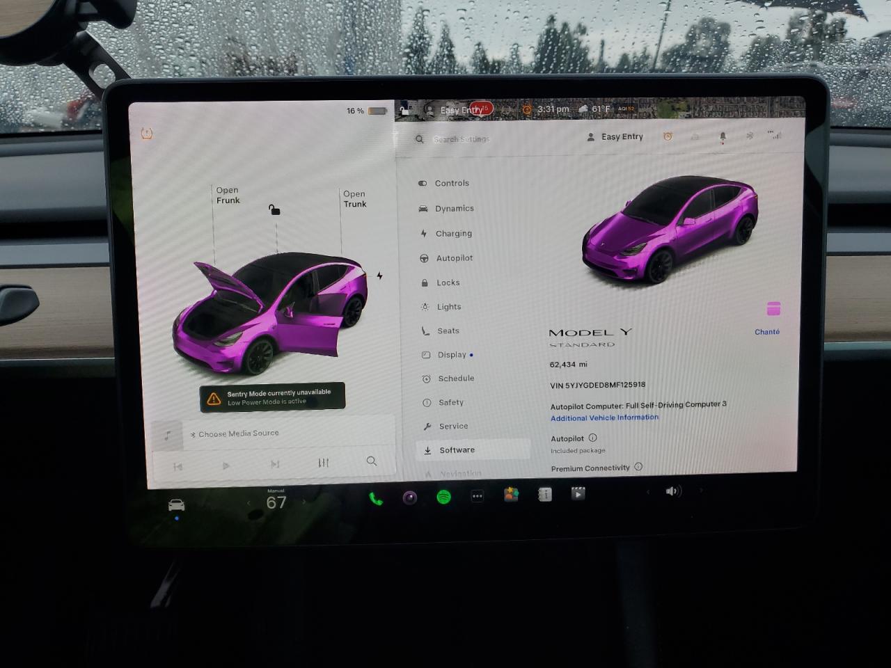 2021 Tesla Model Y VIN: 5YJYGDED8MF125918 Lot: 92861785