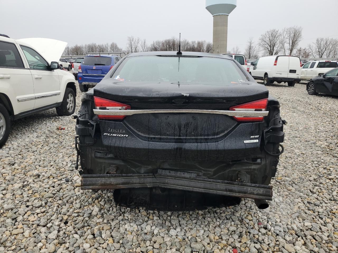 2017 Ford Fusion Se VIN: 3FA6P0HD5HR342123 Lot: 91985855