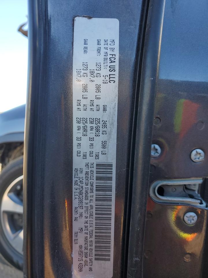 2019 Jeep Cherokee Limited VIN: 1C4PJMDN8KD209197 Lot: 90732955