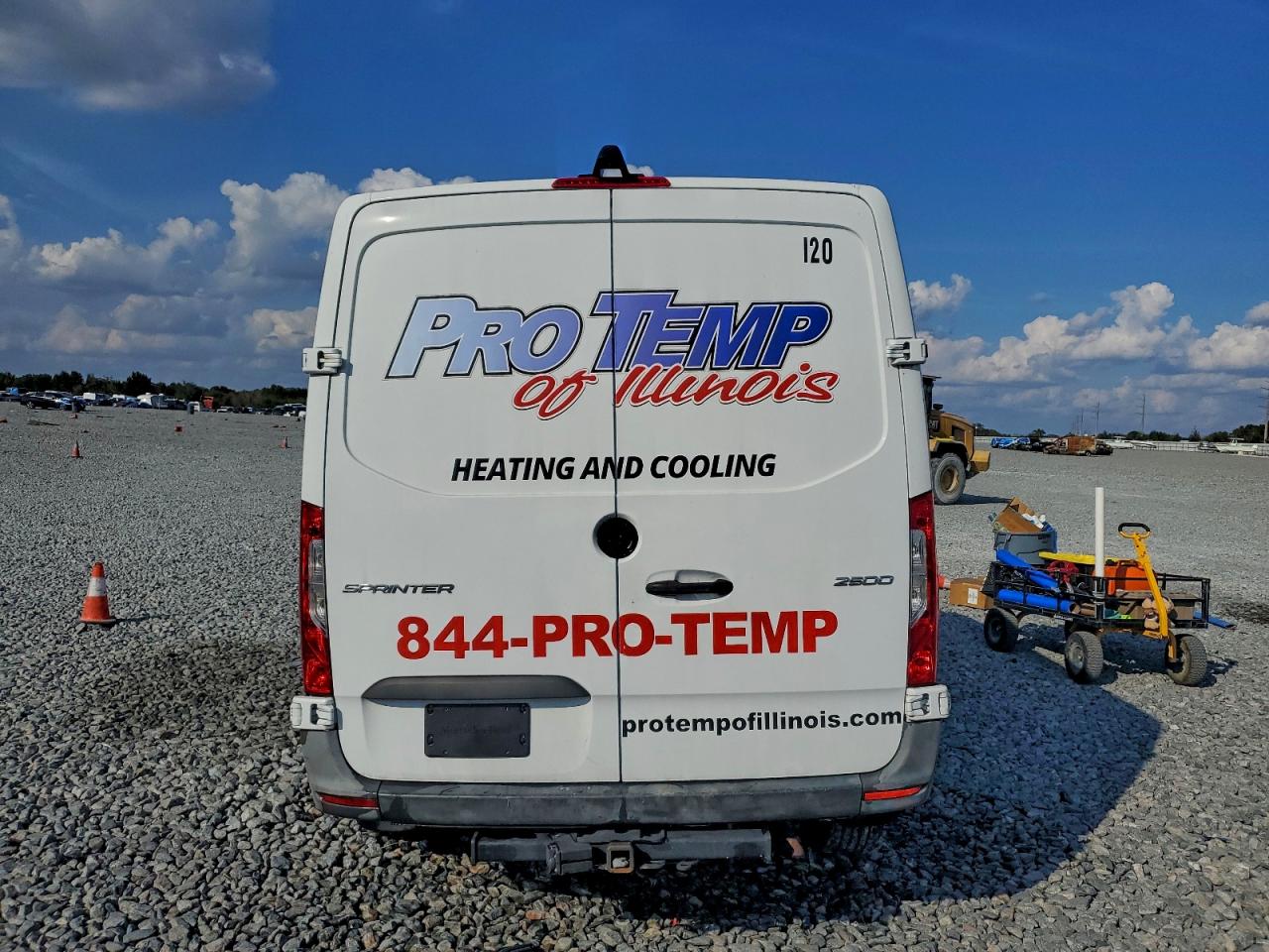 2019 Mercedes-Benz Sprinter 2500/3500 VIN: WD3PF0ED3KT008498 Lot: 93393445