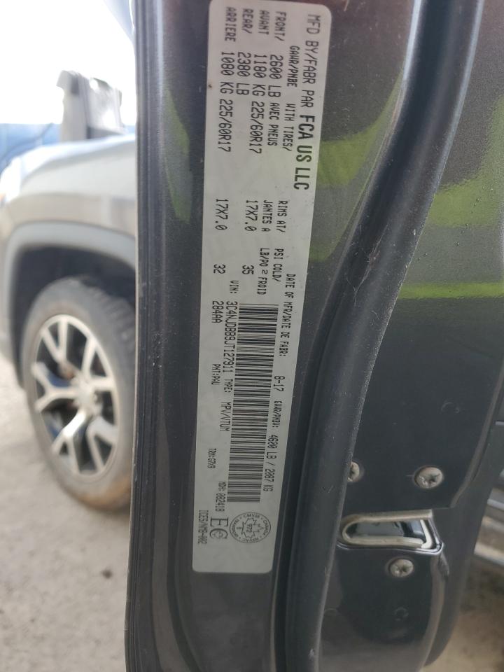 2018 Jeep Compass Latitude VIN: 3C4NJDBB9JT127911 Lot: 91960705