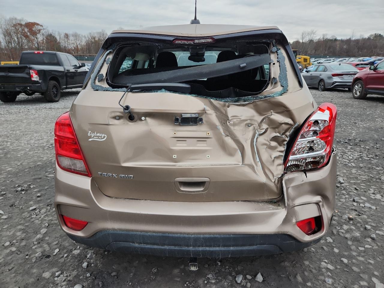 2018 Chevrolet Trax Ls VIN: 3GNCJNSB1JL158106 Lot: 92891685