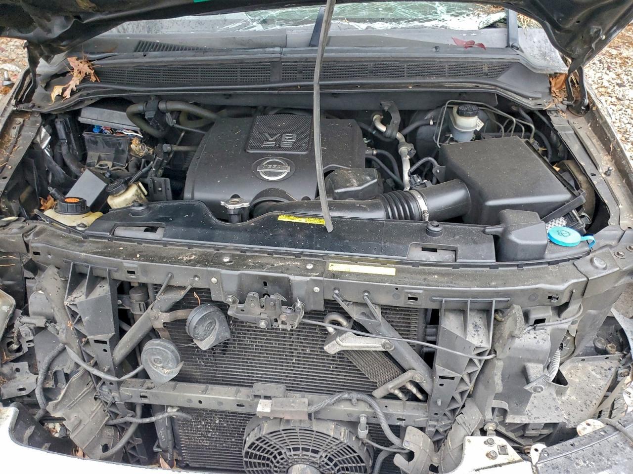 2008 Nissan Titan Xe VIN: 1N6BA06A28N340381 Lot: 93598005