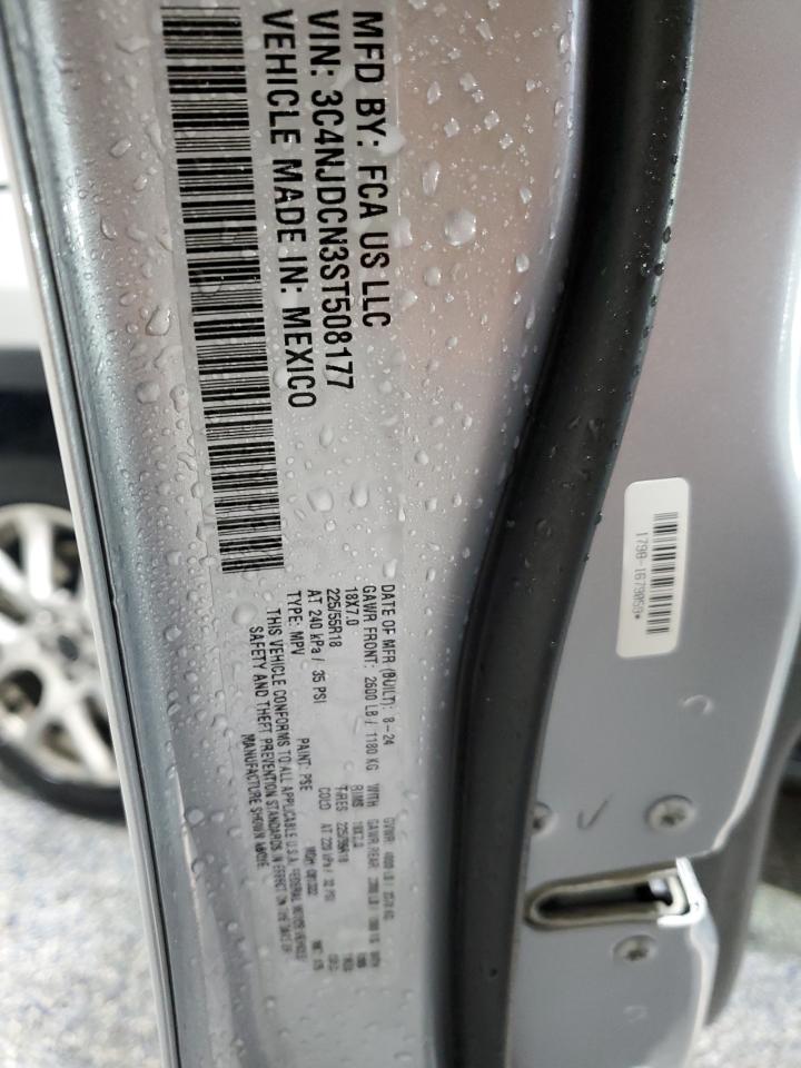 2025 Jeep Compass Limited VIN: 3C4NJDCN3ST508177 Lot: 91220305