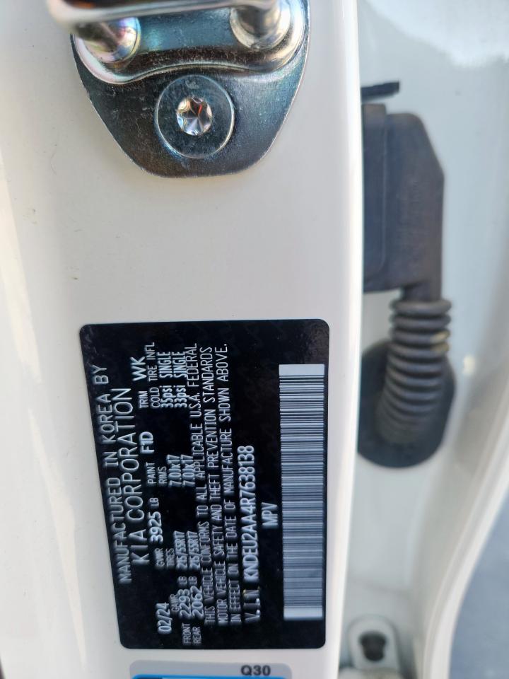 2024 Kia Seltos S VIN: KNDEU2AA4R7638138 Lot: 93309515