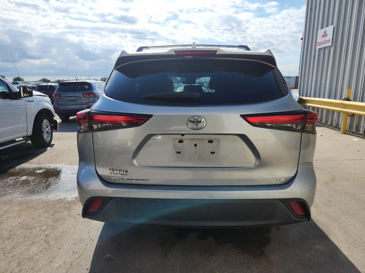 2021 Toyota Highlander L VIN: 5TDZZRAH4MS536247 Lot: 92490805