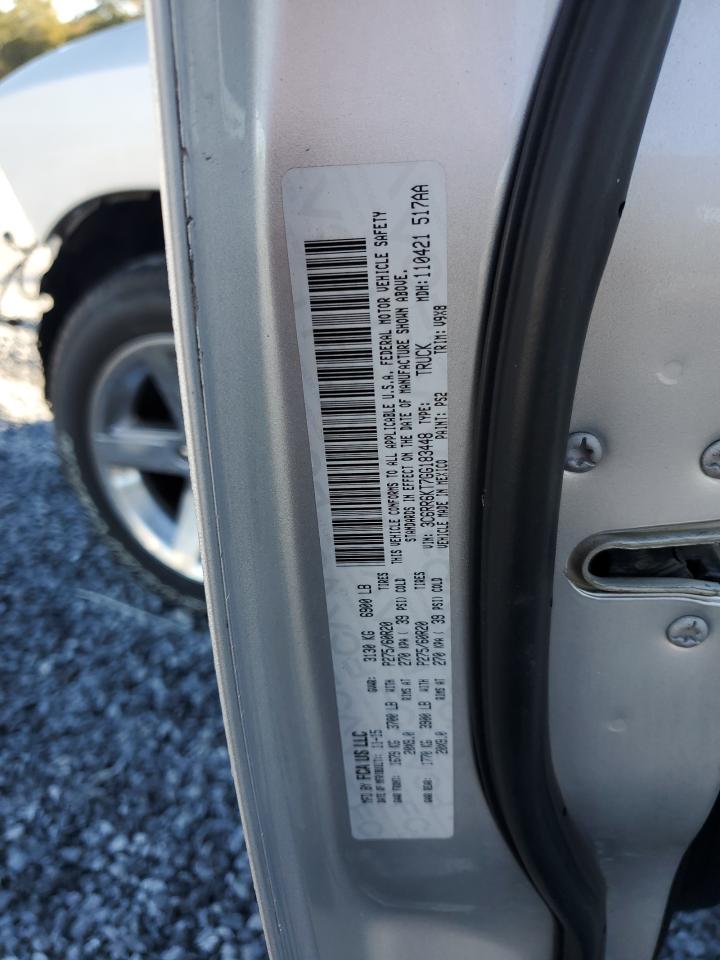 2016 Ram 1500 St VIN: 3C6RR6KT7GG183448 Lot: 91289945