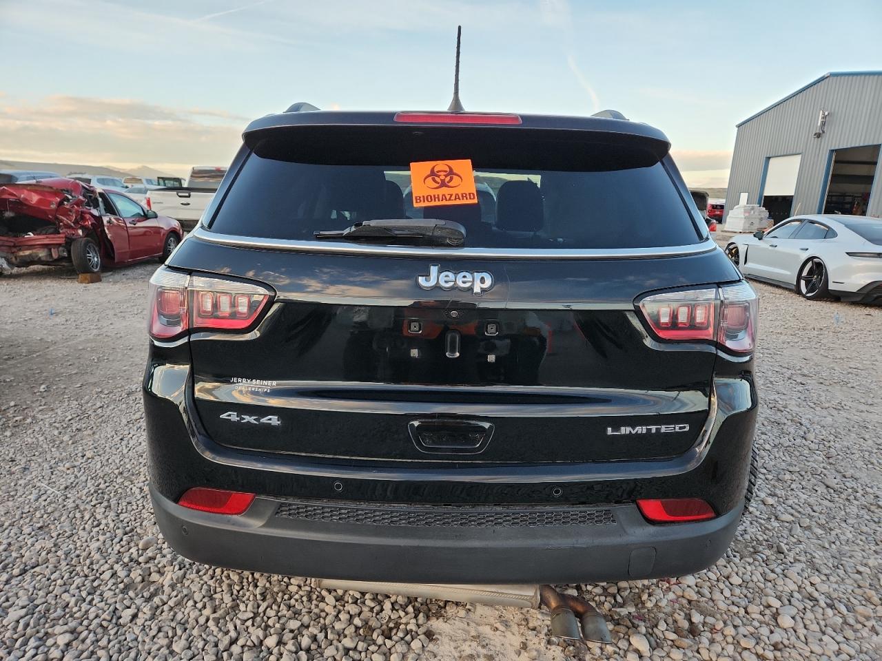 2018 Jeep Compass Limited VIN: 3C4NJDCB7JT107476 Lot: 91807795