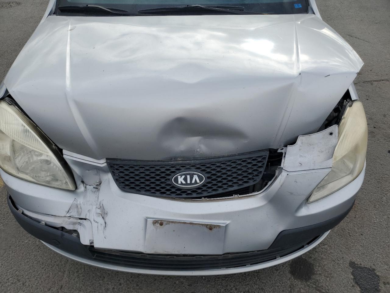 2009 Kia Rio Base VIN: KNADE223196578055 Lot: 91144795