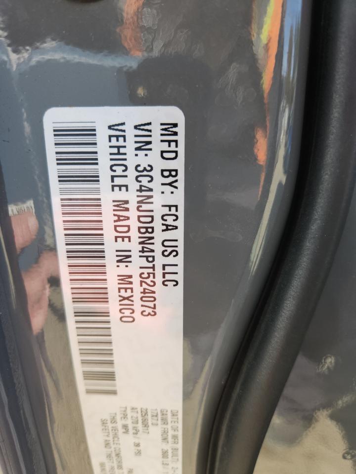 2023 Jeep Compass Latitude VIN: 3C4NJDBN4PT524073 Lot: 91279475