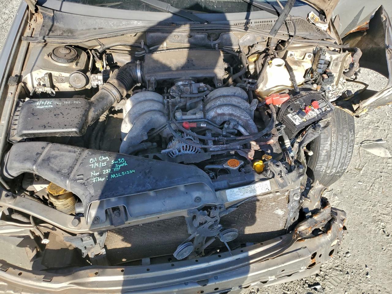 2003 Subaru Legacy Outback H6 3.0 Ll Bean VIN: 4S3BH806637634770 Lot: 94055505