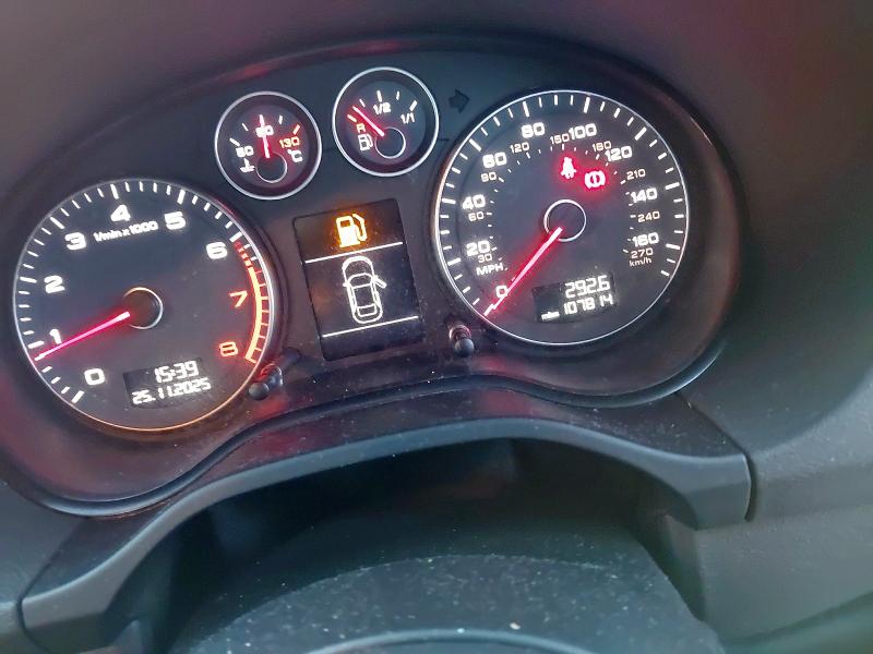 2011 AUDI A3 2.0 TFSI BLACK EDITION 3DR