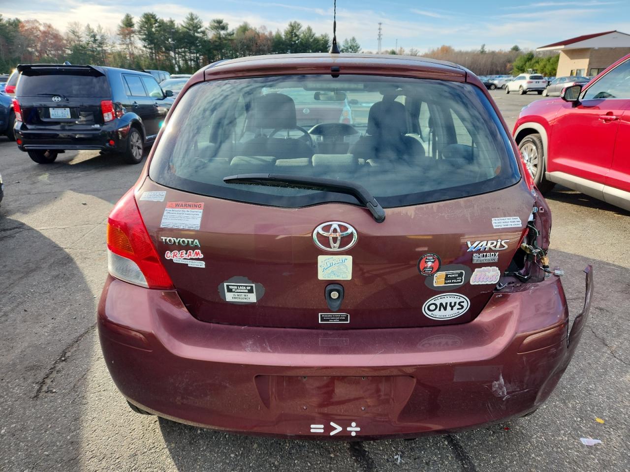 2009 Toyota Yaris VIN: JTDKT903095224853 Lot: 92997245