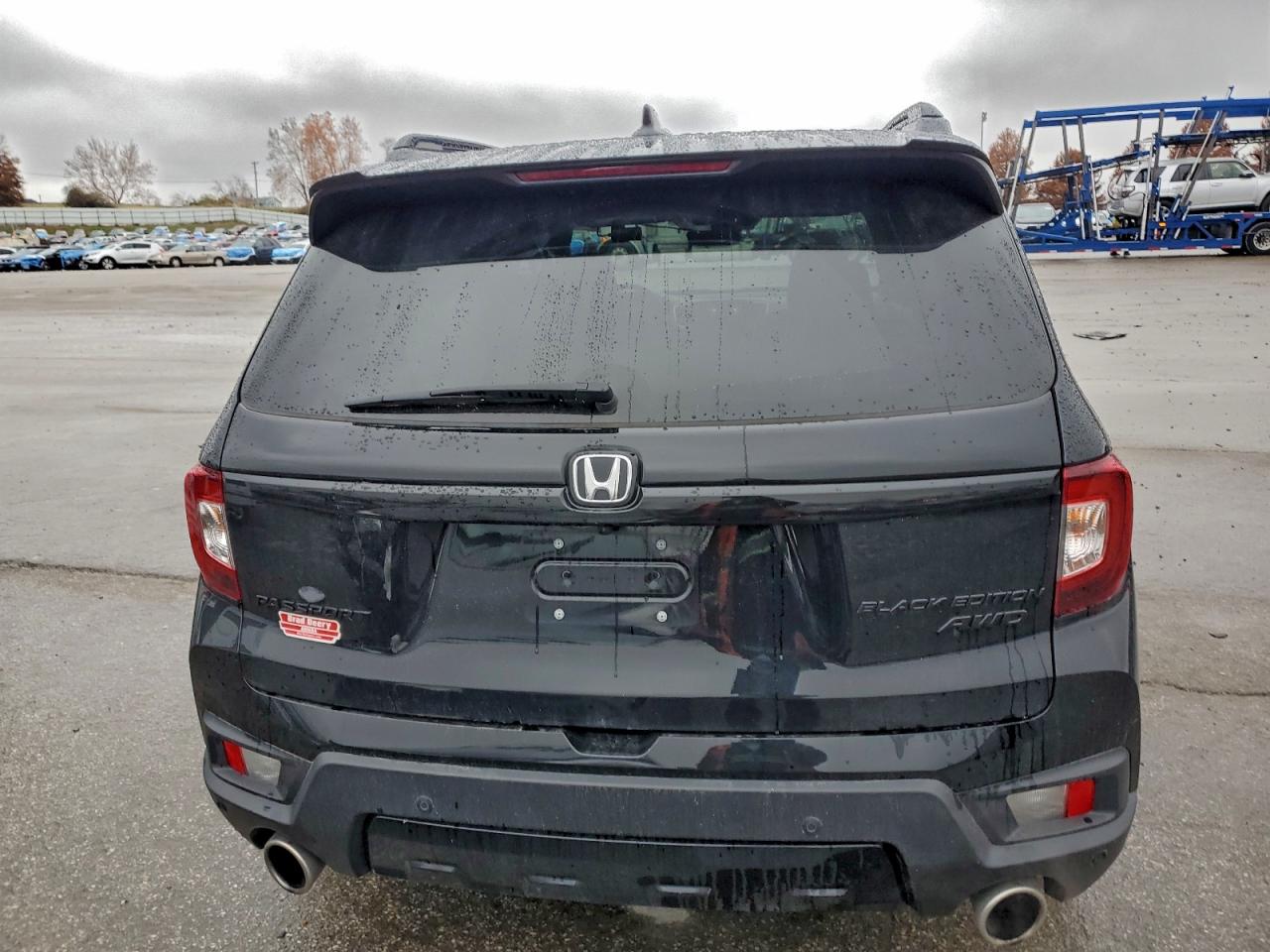 2024 Honda Passport Black Edition VIN: 5FNYF8H86RB002666 Lot: 94411025