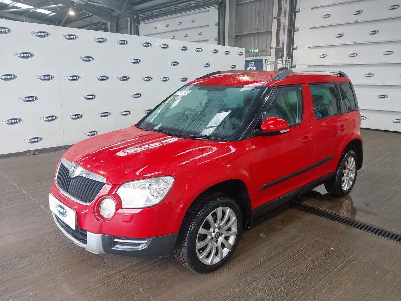 2012 SKODA YETI 2.0 TDI CR ELEGANCE 4X4 5DR for sale at Copart EAST KILBRIDE