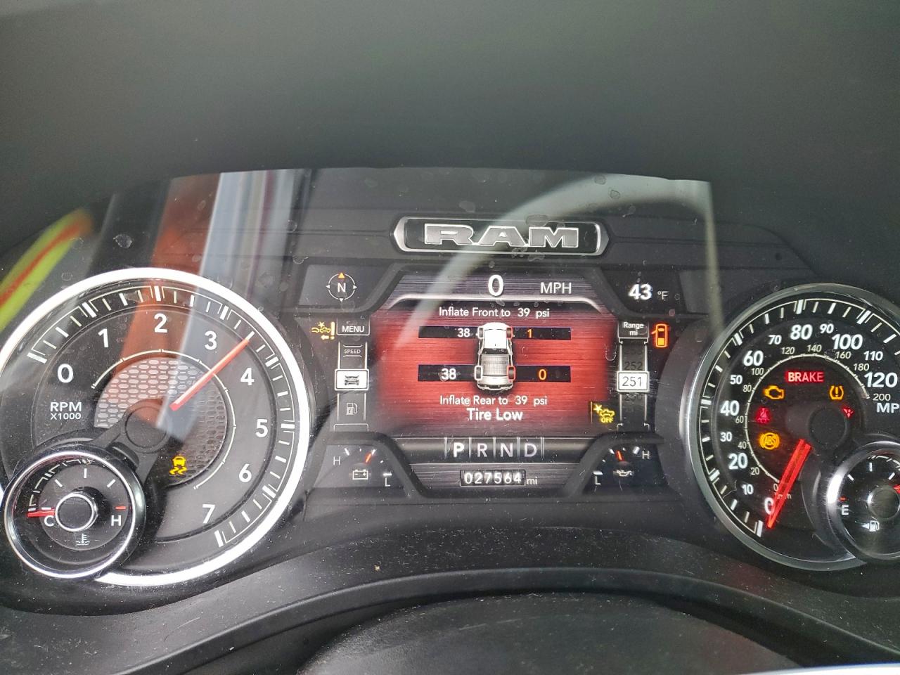 2023 Ram 1500 Laramie VIN: 1C6SRFRT3PN672721 Lot: 93721505