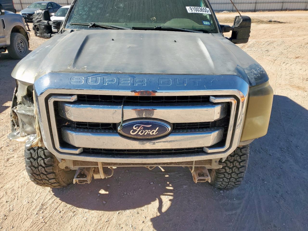 2011 Ford F250 Super Duty VIN: 1FT7W2BT4BEB38811 Lot: 91003655