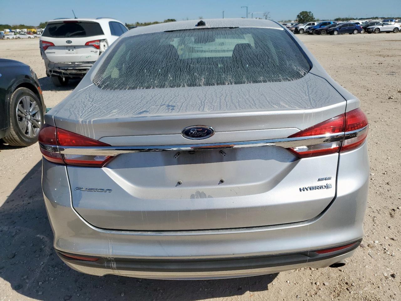 2018 Ford Fusion Se Hybrid VIN: 3FA6P0LU9JR140074 Lot: 91471005