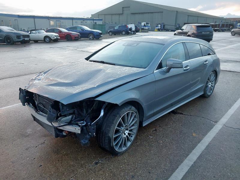 2015 MERCEDES-BENZ CLS CLS 350 BLUETEC AMG LINE PRE PLUS 5DR 9G-TRONIC for sale at Copart NEWBURY
